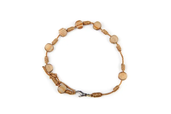 Wooden bracelet — Stock Photo, Image