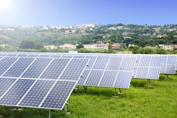 太陽電池パネル — ストック写真