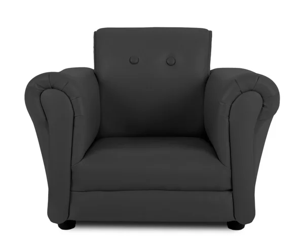 黒い肘掛け椅子 — ストック写真