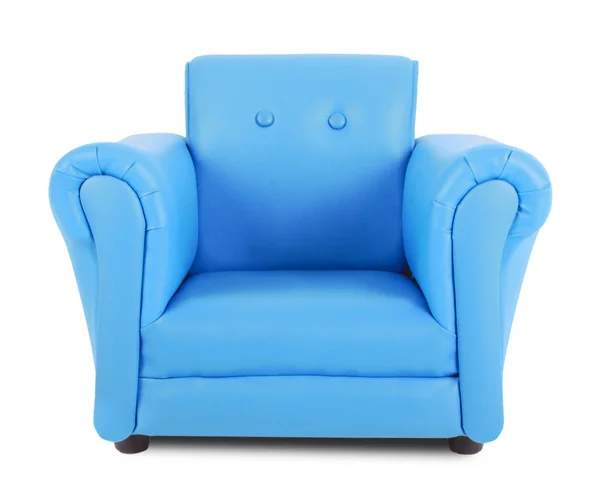 Синее кресло — стоковое фото