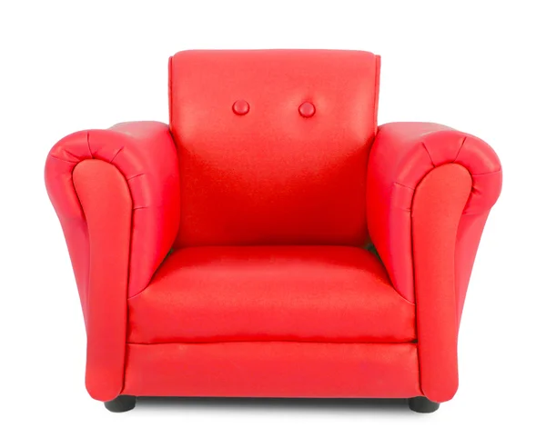 Red armchair — Stock Photo, Image