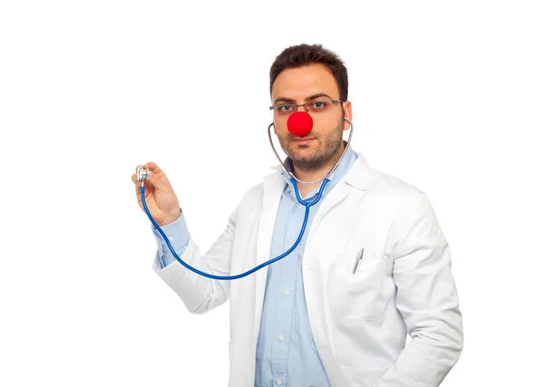 Payaso joven médico —  Fotos de Stock