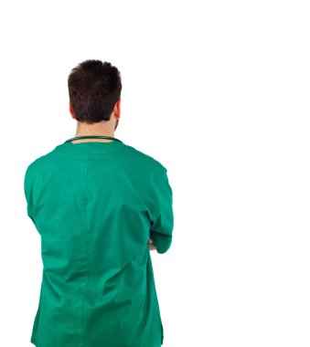 yakışıklı genç cerrah