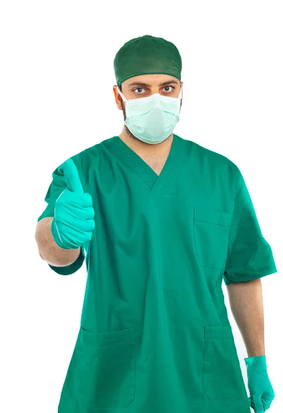 Handsome young surgeon — Stock Photo, Image