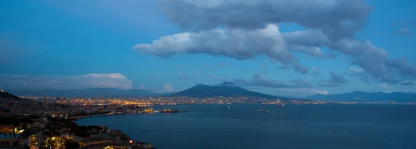 Naples by Night — Stock Photo, Image