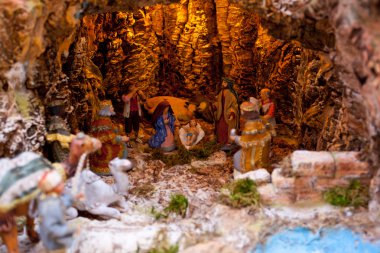 Napoli, İtalya, 19 Ekim: nativ 