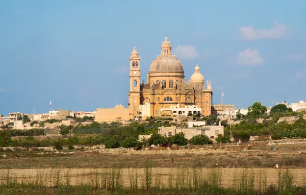 Santuario Nacional de la Santísima Virgen de Ta 'Pinu — Foto de Stock