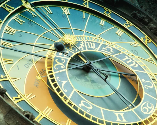 Orloj astronomical clock in Prague in Czech Republic — Stock Photo, Image