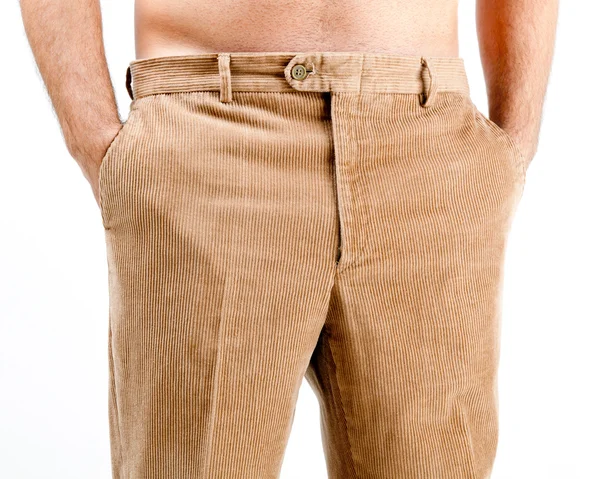 Manšestrové kalhoty — Stock fotografie