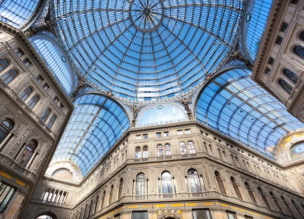 Umberto I gallery in Naples — Stock Photo, Image
