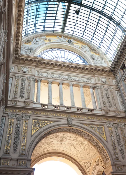 Galeria Umberto I em Nápoles — Fotografia de Stock