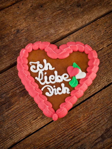 Lebkuchenherzen Lebkuchenherzen — Stockfoto