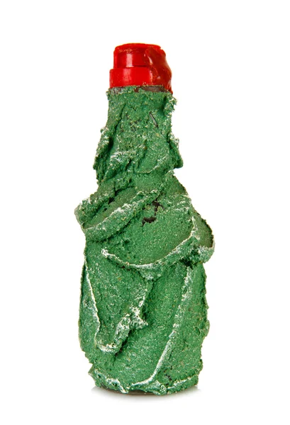 Mini bottiglia verde — Foto Stock