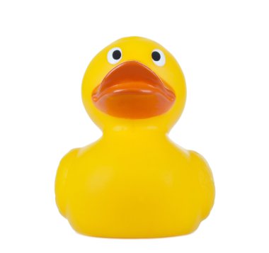 Sarı plastik ördek