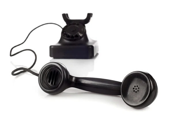 Velho retro baquelite telefone — Fotografia de Stock