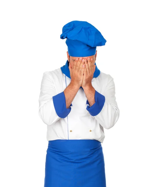 Chef do Facepalm — Fotografia de Stock