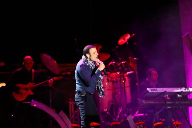 Mondragone, İtalya - 06 Nisan 2013: konser sal da Vinci'nin, dur