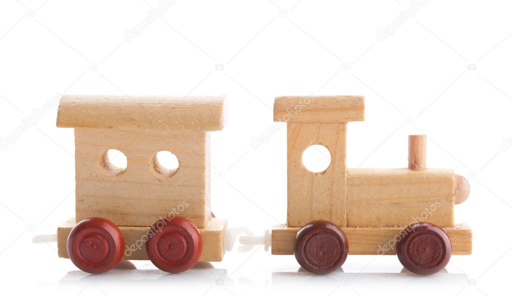 Wooden toy train 