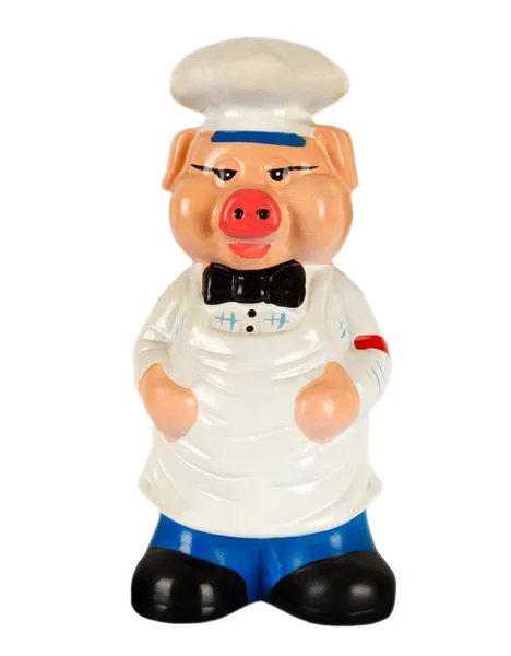 Pig chef — Stock Photo, Image