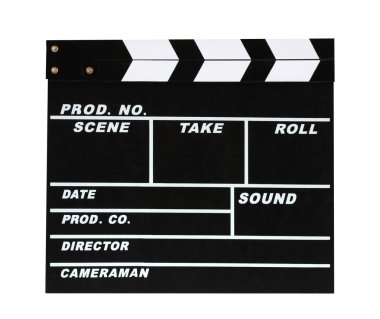 boş film üretim clapper kurulu