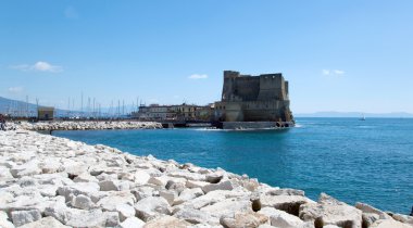 Castel dell'ovo, Napoli, İtalya