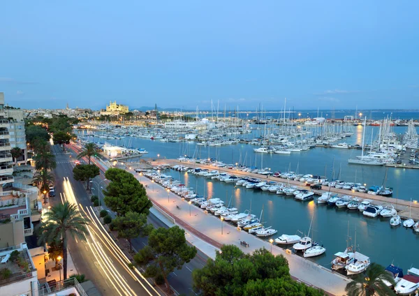 Beste Aussicht auf Palma de Mallorca — Stockfoto