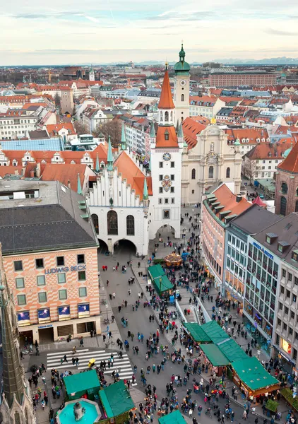 Zodiac Clock Tower, Munich, Germany — Stock Photo, Image