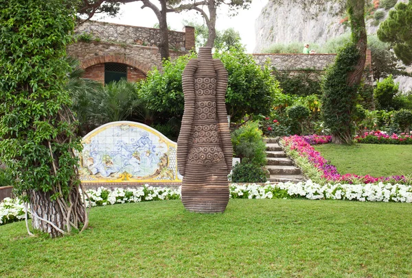 Jardim de Augusto Capri, Itália — Fotografia de Stock