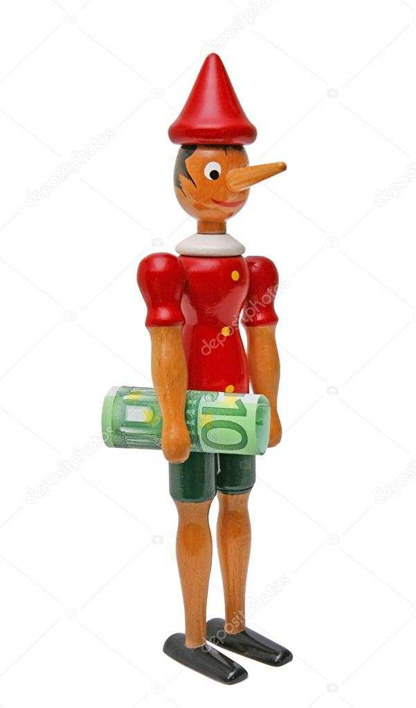 pinocchio wooden toy