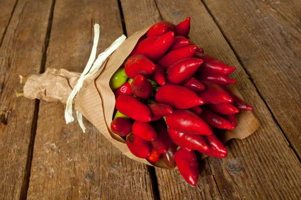 Manojo de pimiento rojo picante — Foto de Stock