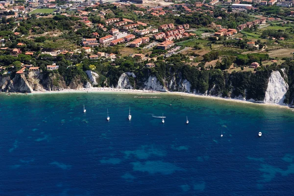 Elba island-sottobomba beach — Stock fotografie