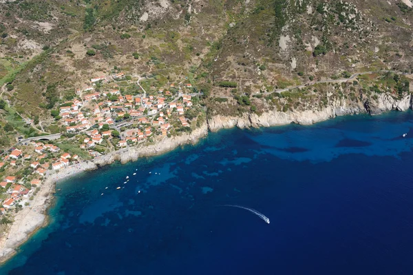 Chiessi città-Isola d'Elba — Foto Stock