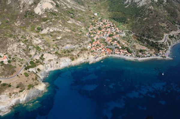 Chiessi città-Isola d'Elba — Foto Stock