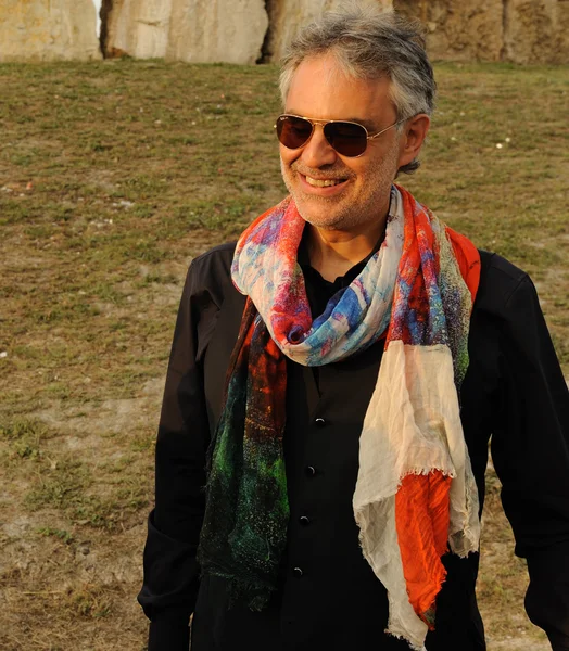 Andrea Bocelli 2013 — Stockfoto