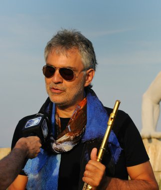 Andrea Bocelli 2013 clipart