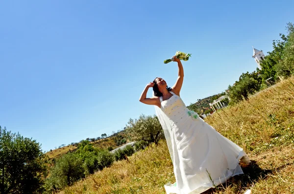 Ritratto sposa — Foto Stock