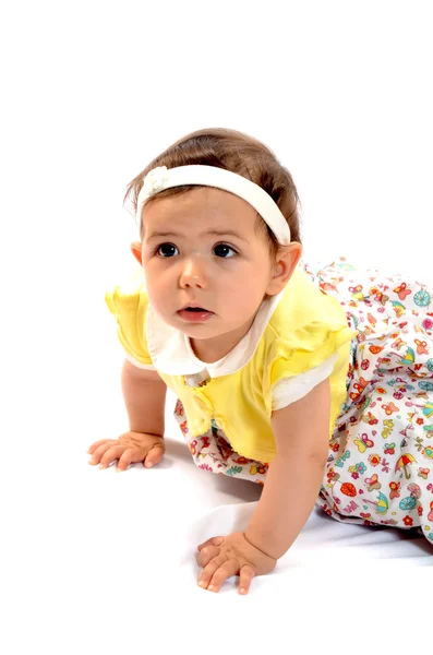 Retrato de niña bebé — Foto de Stock