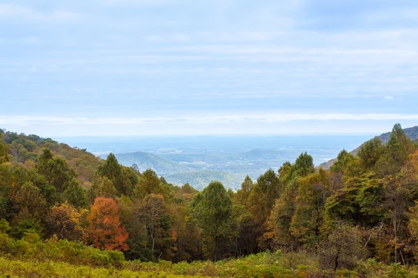 View of a distant valley — Stock Photo, Image
