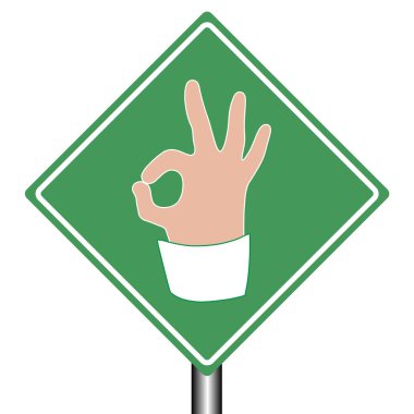 yol yardım işareti el jest iş kadını olarak ok