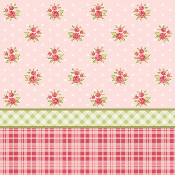 Vintage pattern 4 — Stock Vector