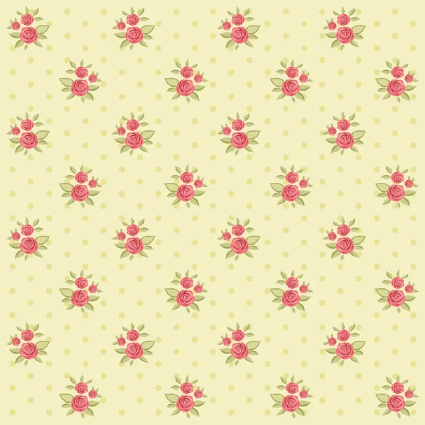 Vintage pattern 1 — Stock Vector