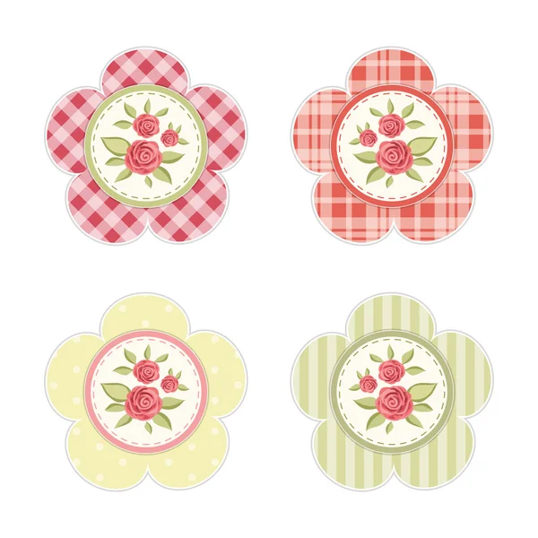 Vintage cupcake toppers 3 — Stock Vector © IShkrabal 35484795