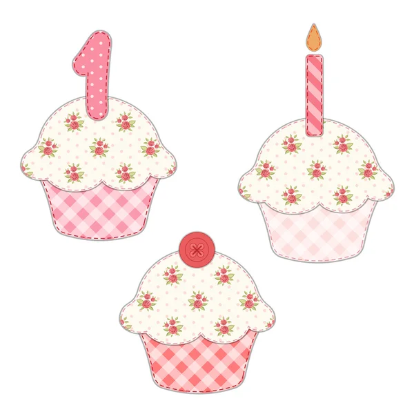 Cupcakes 7 — Stock Vector