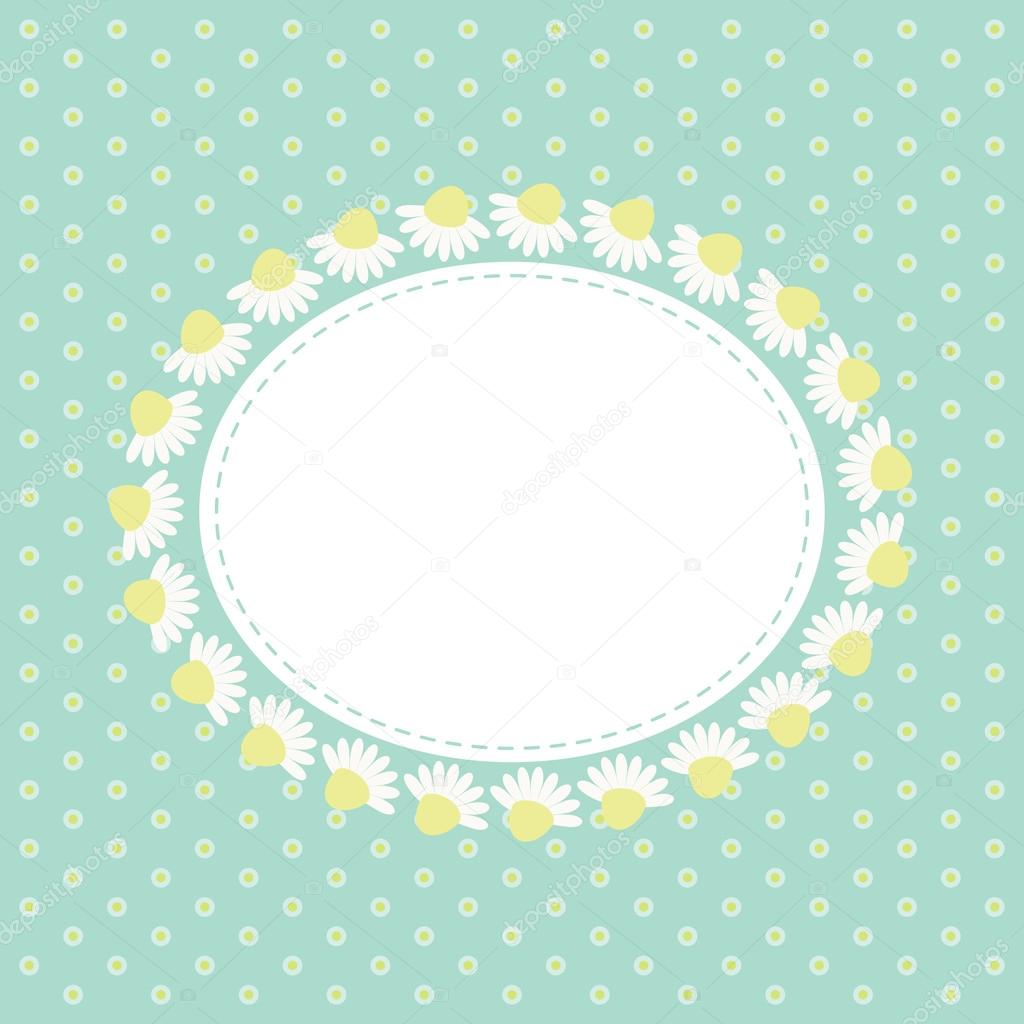 Daisies frame