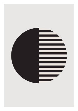 En az 20 'lik geometrik tasarım posteri, ilkel şekilli vektör şablonu, modern hipster tarzı.