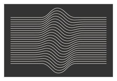 Moda soyut estetik yaratıcı minimalist sanatsal geometrik kompozisyon