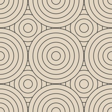 Soyut yaratıcı geometrik kompozisyona sahip modaya uygun minimalist kusursuz desen