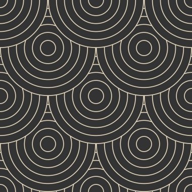 Soyut yaratıcı geometrik kompozisyona sahip modaya uygun minimalist kusursuz desen