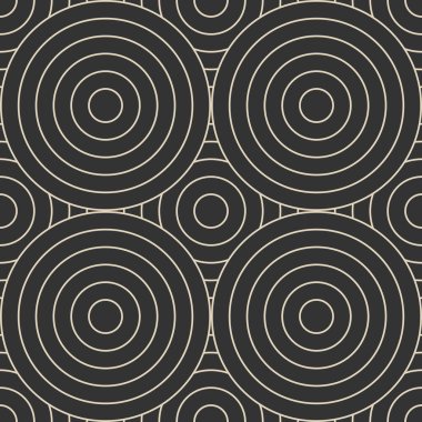 Soyut yaratıcı geometrik kompozisyona sahip modaya uygun minimalist kusursuz desen