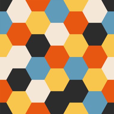 Soyut yaratıcı geometrik kompozisyona sahip modaya uygun minimalist kusursuz desen